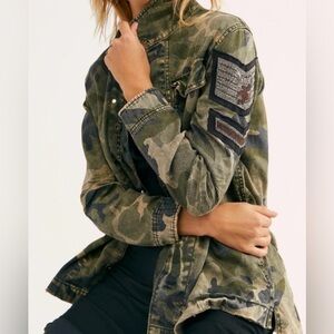 We The Free Ember Camo Military Pullover